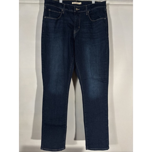 Levi's Denim - Levi's Jeans Women's Classic Mid Rise Skinny Blue Denim Size 14M Stretch Modern